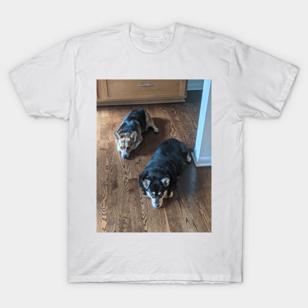 Pups T-Shirt by ThomasGallant